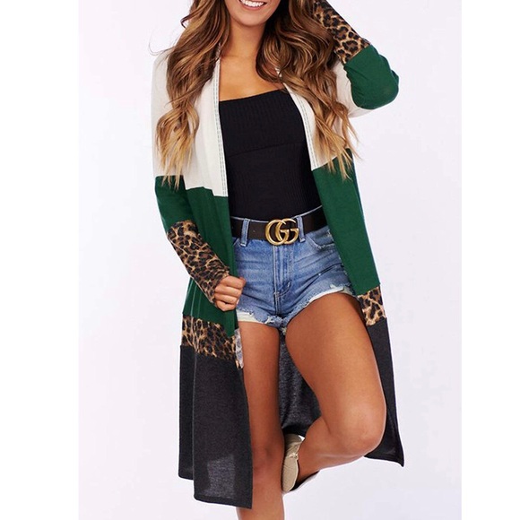 NWT Long Knit Cardigan Sweater - Picture 4 of 6